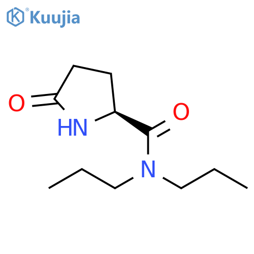 2-Pyrrolidinecarboxamide,5-oxo-N,N-dipropyl-, (S)- (9CI) structure