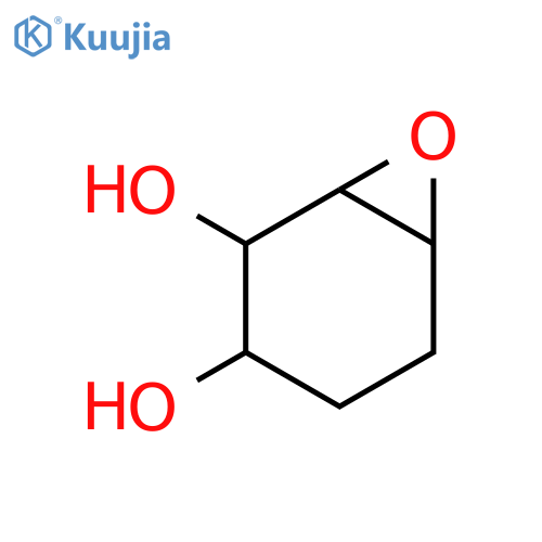 (1S,2S,3R,6R)-7-oxabicyclo[4.1.0]heptane-2,3-diol structure