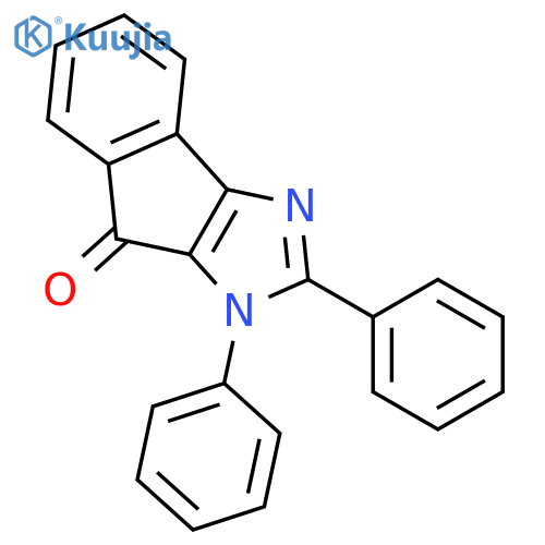 Indeno[1,2-d]imidazol-8(1H)-one, 1,2-diphenyl- structure