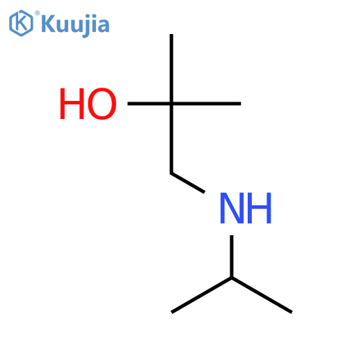 1-Isopropylamino-2-methyl-2-propanol structure