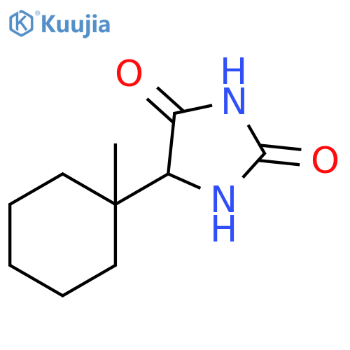 5-(1-methylcyclohexyl)imidazolidine-2,4-dione structure