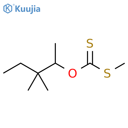 S-Methyl O-(1,2,2-trimethylbutyl) Carbonodithioate structure