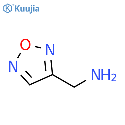 (1,2,5-oxadiazol-3-yl)methanamine structure