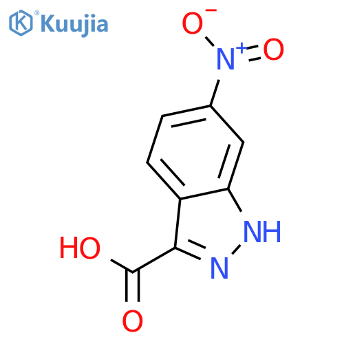 6-Nitro-1H-indazole-3-carboxylic acid structure