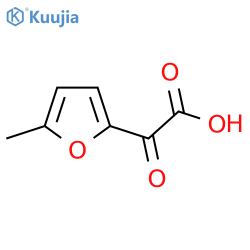 2-(5-methylfuran-2-yl)-2-oxoacetic acid structure
