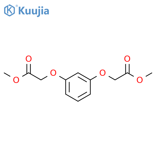 Acetic acid, 2,2'-[1,3-phenylenebis(oxy)]bis-, dimethyl ester structure