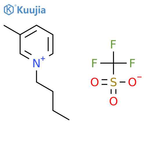 1-butyl-3-methylpyridinium Trifluoromethanesulfonate structure