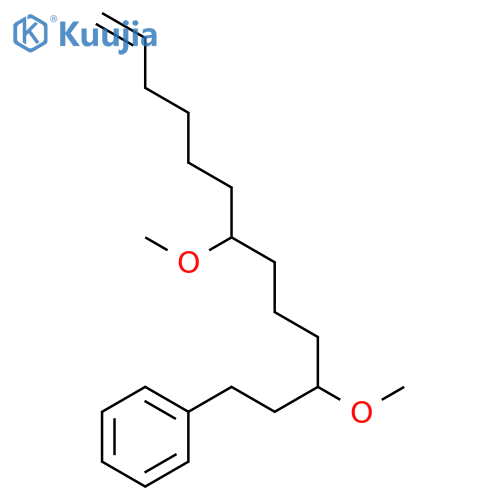 BENZENE, (3,7-DIMETHOXY-12-TRIDECENYL)- structure