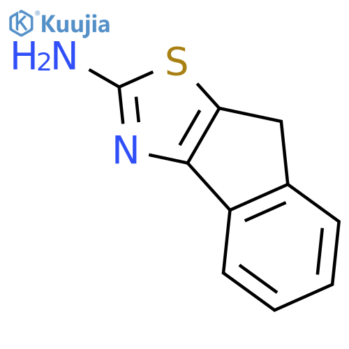 8H-indeno1,2-d1,3thiazol-2-amine structure