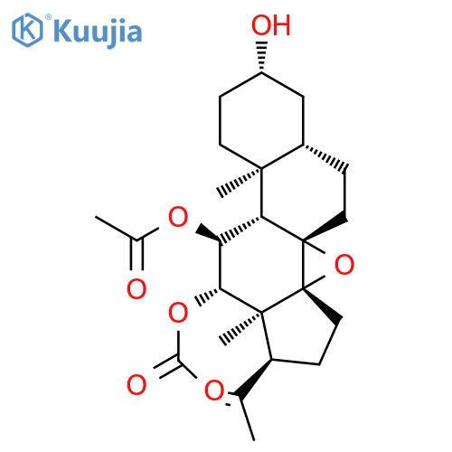 [(1R,3S,6S,7R,8R,9R,10R,11R,14R,16R)-6-Acetyl-8-acetyloxy-14-hydroxy-7,11-dimethyl-2-oxapentacyclo[8.8.0.01,3.03,7.011,16]octadecan-9-yl] acetate structure