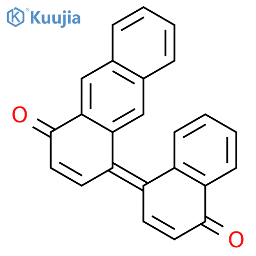 1(4H)-Anthracenone, 4-(4-oxo-1(4H)-naphthalenylidene)- structure
