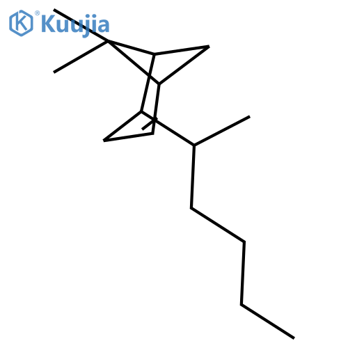 Bicyclo[3.1.1]hept-2-ene, 6,6-dimethyl-2-(1-methylpentyl)- structure
