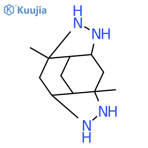 3,5-Methanobenzo[1,2-c:5,4-c']dipyrazole, dodecahydro-3,7a-dimethyl- structure
