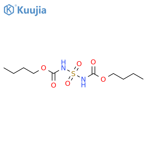 6-Oxa-3-thia-2,4-diazadecanoic acid, 5-oxo-, butyl ester, 3,3-dioxide structure