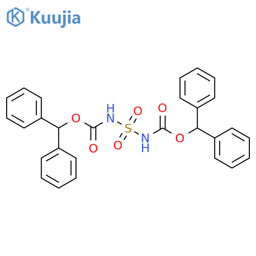 6-Oxa-3-thia-2,4-diazaheptanoic acid, 5-oxo-7,7-diphenyl-,diphenylmethyl ester, 3,3-dioxide structure