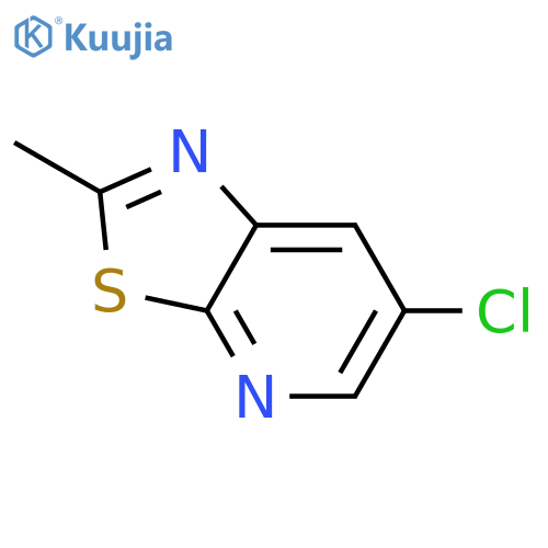 6-chloro-2-methyl-thiazolo[5,4-b]pyridine structure
