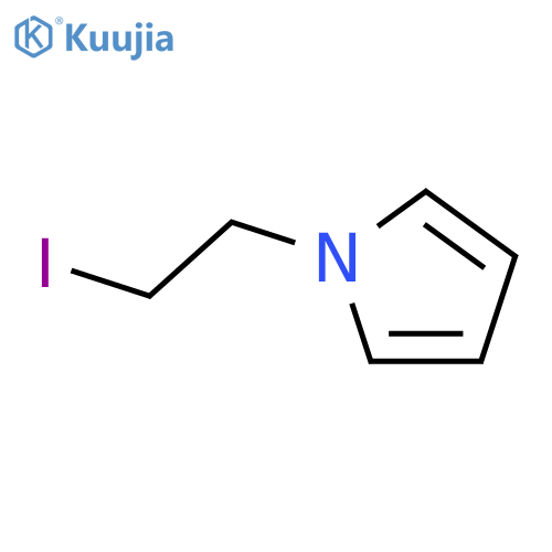 1-(2-iodoethyl)-1H-pyrrole structure