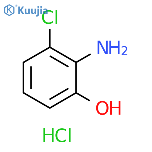2-amino-3-chlorophenol hydrochloride structure