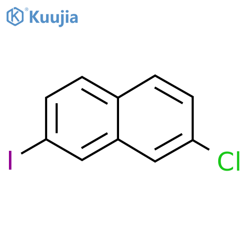 2-Chloro-7-iodonaphthalene structure