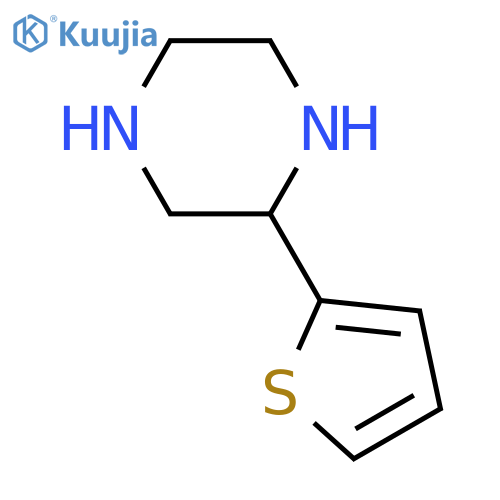 2-(2-thienyl)piperazine structure