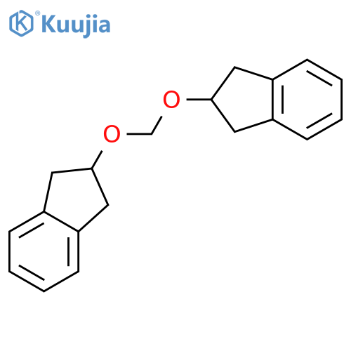1H-Indene, 2,2'-[methylenebis(oxy)]bis[2,3-dihydro- structure