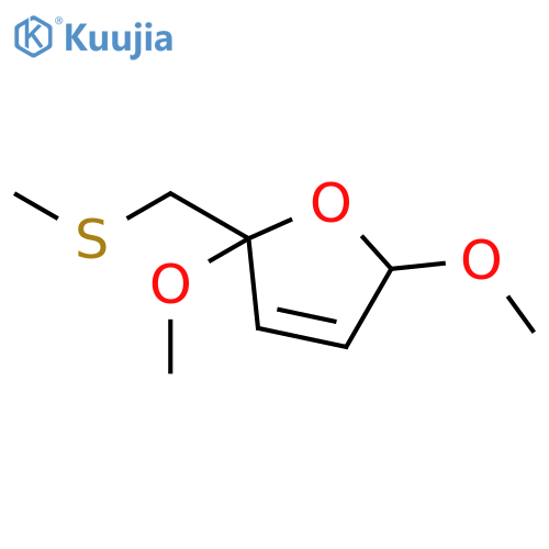 Furan, 2,5-dihydro-2,5-dimethoxy-2-[(methylthio)methyl]- structure