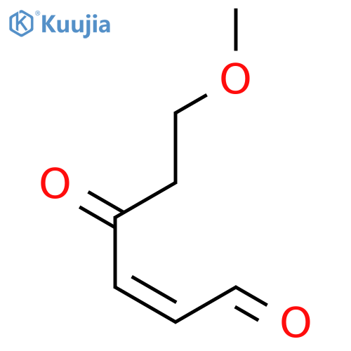 2-HEXENAL, 6-METHOXY-4-OXO-, (Z)- structure