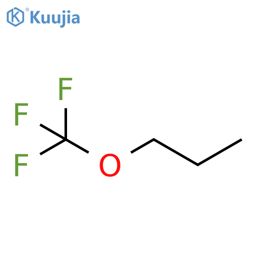 Propane, 1-(trifluoromethoxy)- structure