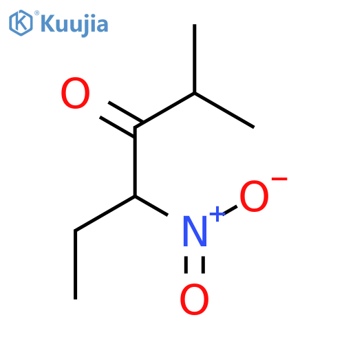 3-Hexanone, 2-methyl-4-nitro- structure