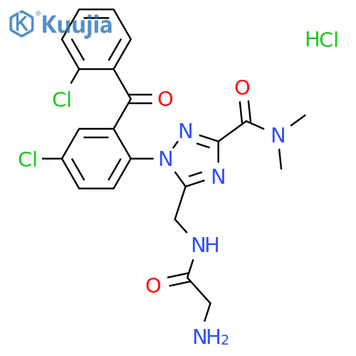 Rilmazafone Hydrochloride structure