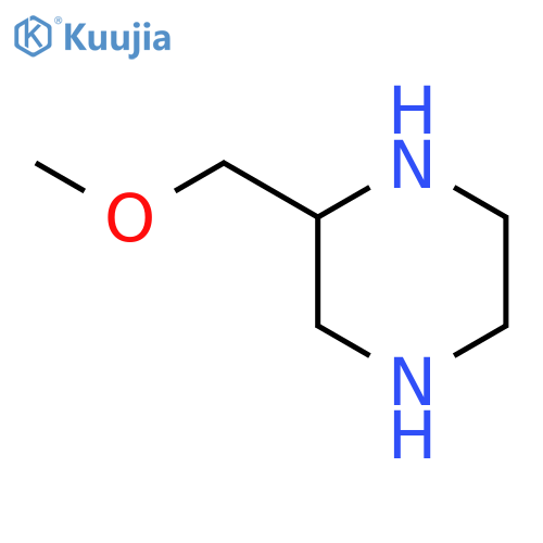 2-(methoxymethyl)piperazine structure