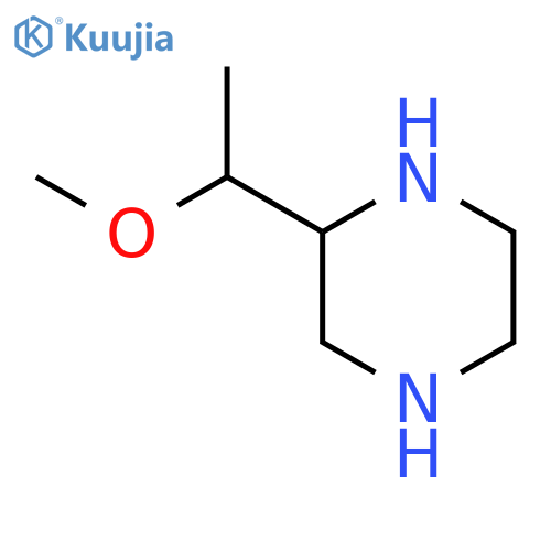 2-(1-methoxyethyl)-Piperazine structure