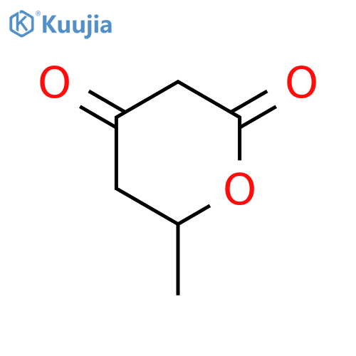 2H-Pyran-2,4(3H)-dione, dihydro-6-methyl- structure