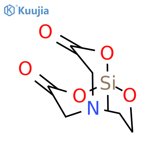 2,8,9-TRIOXA-5-AZA-1-SILABICYCLO[3.3.3]UNDECANE-3,7-DIONE, 1-METHYL- structure
