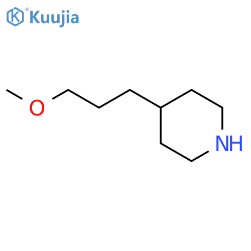 4-(3-Methoxypropyl)piperidine structure