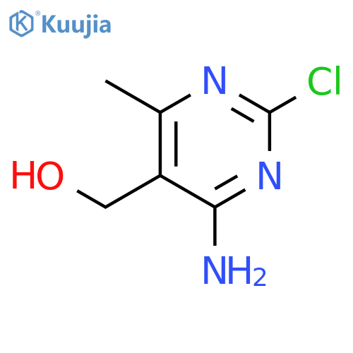 (4-Amino-2-chloro-6-methylpyrimidin-5-yl)methanol structure