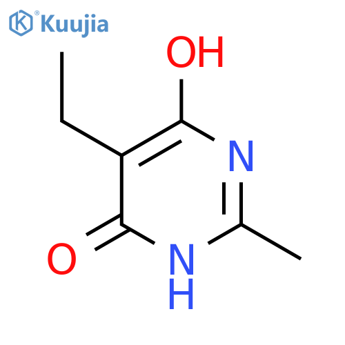 5-ethyl-6-hydroxy-2-methyl-3,4-dihydropyrimidin-4-one structure