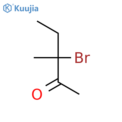 2-PENTANONE, 3-BROMO-3-METHYL- structure