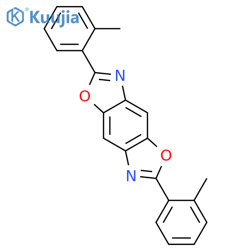 BENZO[1,2-D:4,5-D']BISOXAZOLE, 2,6-BIS(2-METHYLPHENYL)- structure