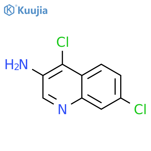 4,7-Dichloroquinolin-3-amine structure