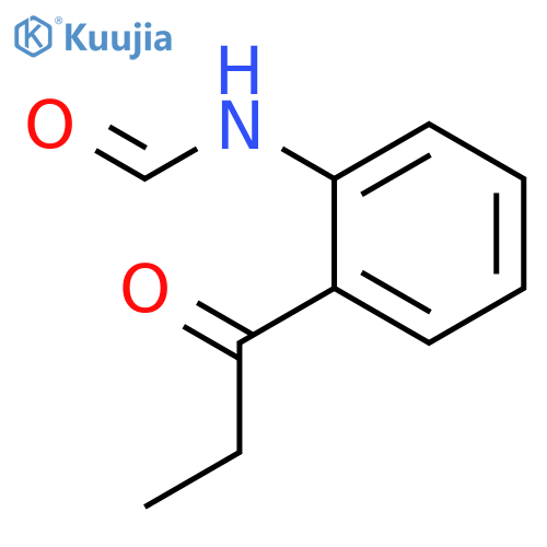 FORMAMIDE, N-[2-(1-OXOPROPYL)PHENYL]- structure