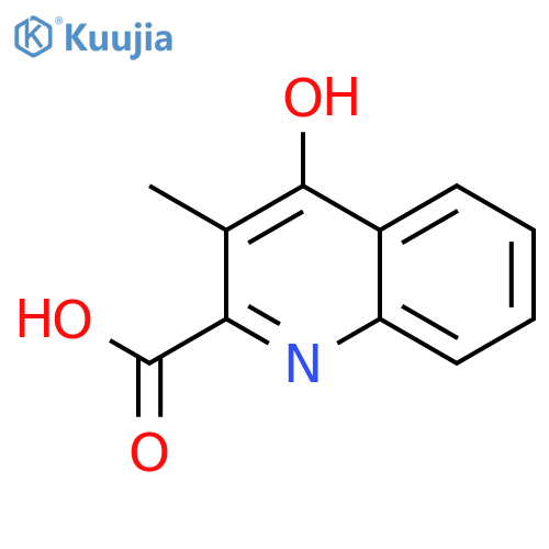 4-Hydroxy-3-methylquinoline-2-carboxylic acid structure