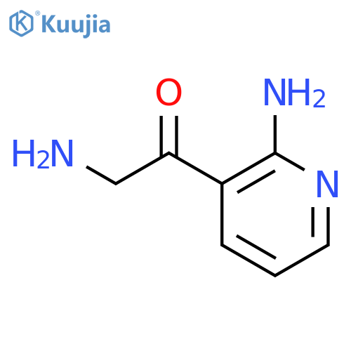 Ethanone,2-amino-1-(2-amino-3-pyridinyl)- structure