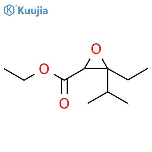 Isocaproic acid, α,β-epoxy-β-ethyl-, ethyl ester (4CI) structure