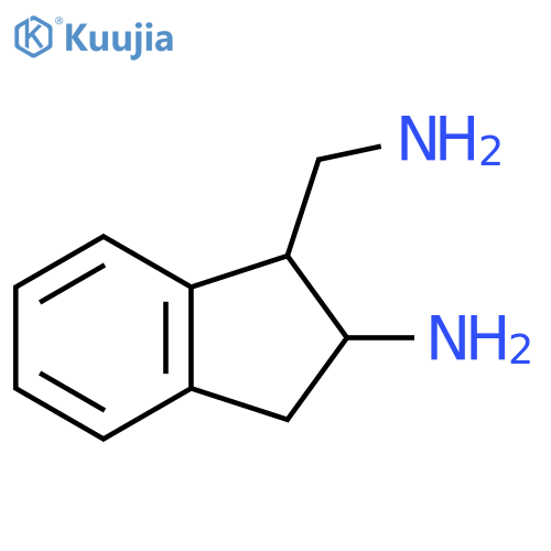 1H-Indene-1-methanamine, 2-amino-2,3-dihydro- structure