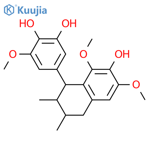 2,7'-Cyclo-8,8'-lignan-3,3',4,4',5,5'-hexol; (7'R*,8R*,8'R*)-form, 3,3',5-Tri-Me ether structure