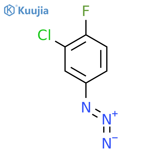 4-azido-2-chloro-1-fluorobenzene structure