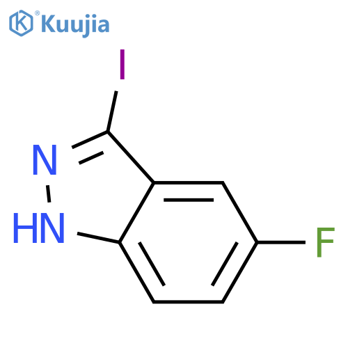 5-Fluoro-3-iodo-1H-indazole structure