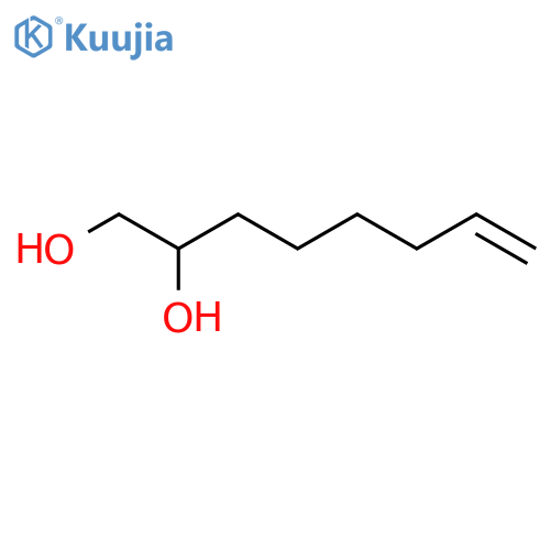 7-Octene-1,2-diol structure