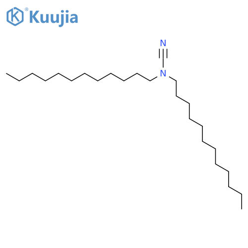 CYANAMIDE, DIDODECYL- structure
